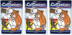 Cat Dancer emballage avant montrant le lot de 3 et la qualité originale pour jouer