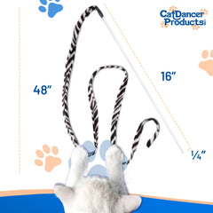 Tige polycarbonate Cat Dancer démontrant solidité et flexibilité bénéfice durabilité