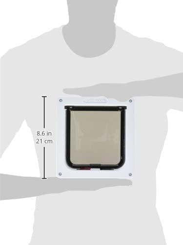 Cat Mate chatière comparaison taille avec règle pour vérifier compatibilité