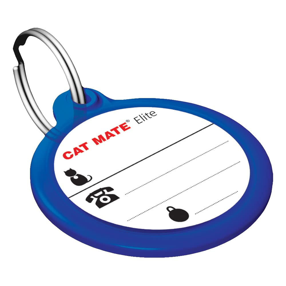 Cat Mate médaille électronique face montrant le design compact et durable