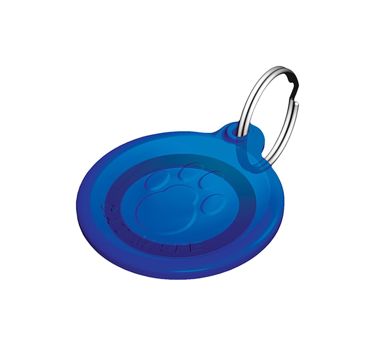 Cat Mate médaille fixée sur collier montrant confort et tenue sécurisée