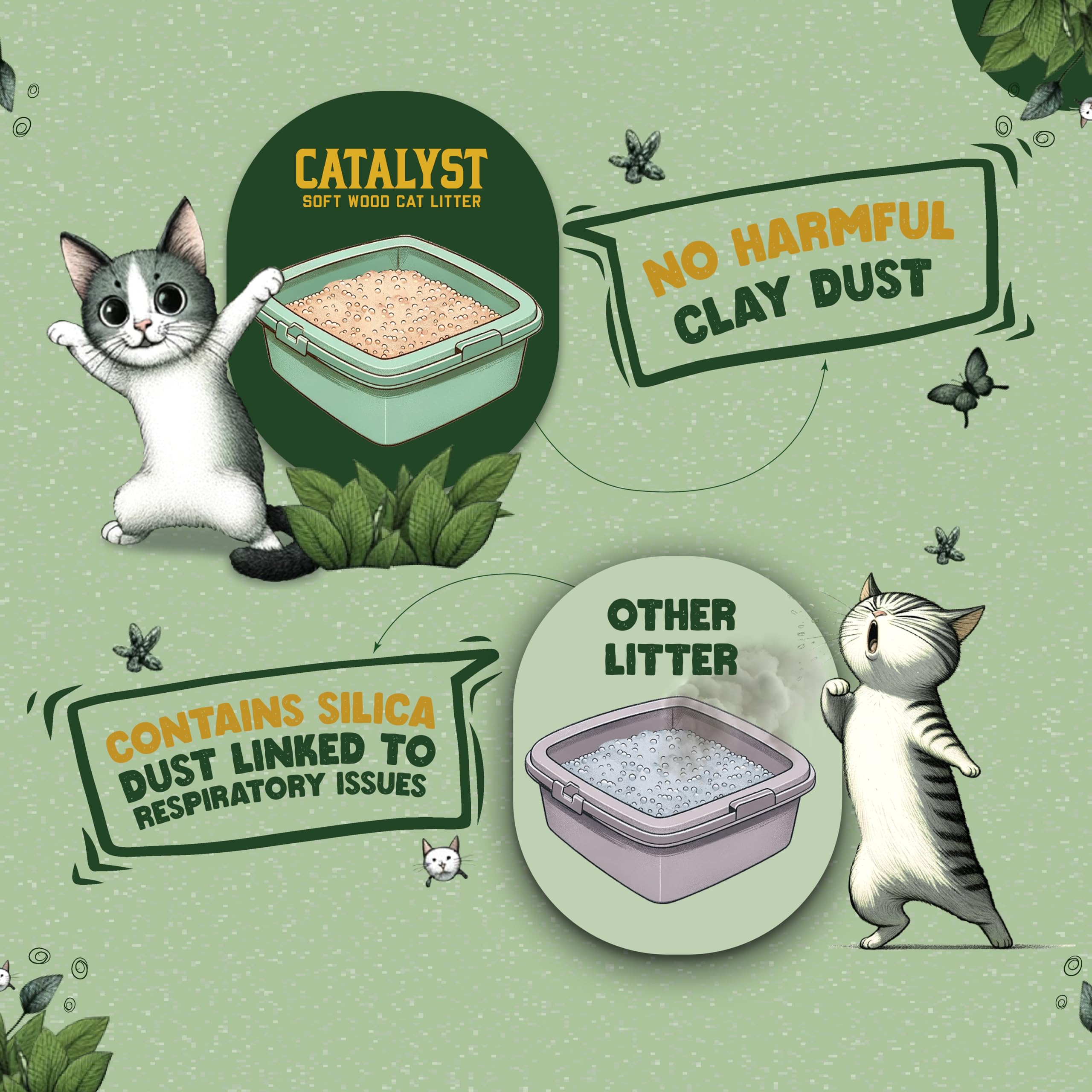 Catalyst comparaison de poids illustrant sac léger et manutention aisée
