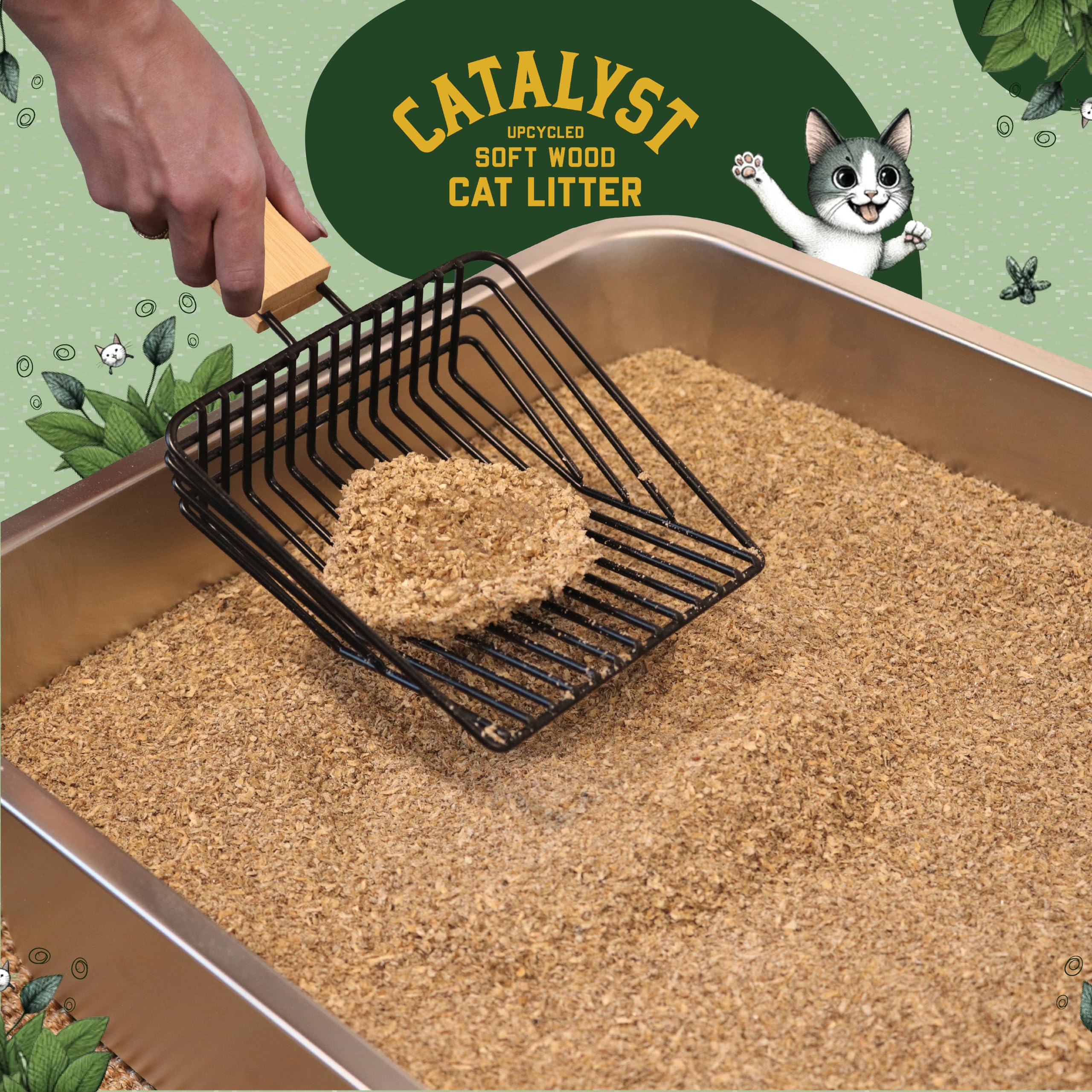 Catalyst texture gros plan des fibres de bois offrant absorption naturelle