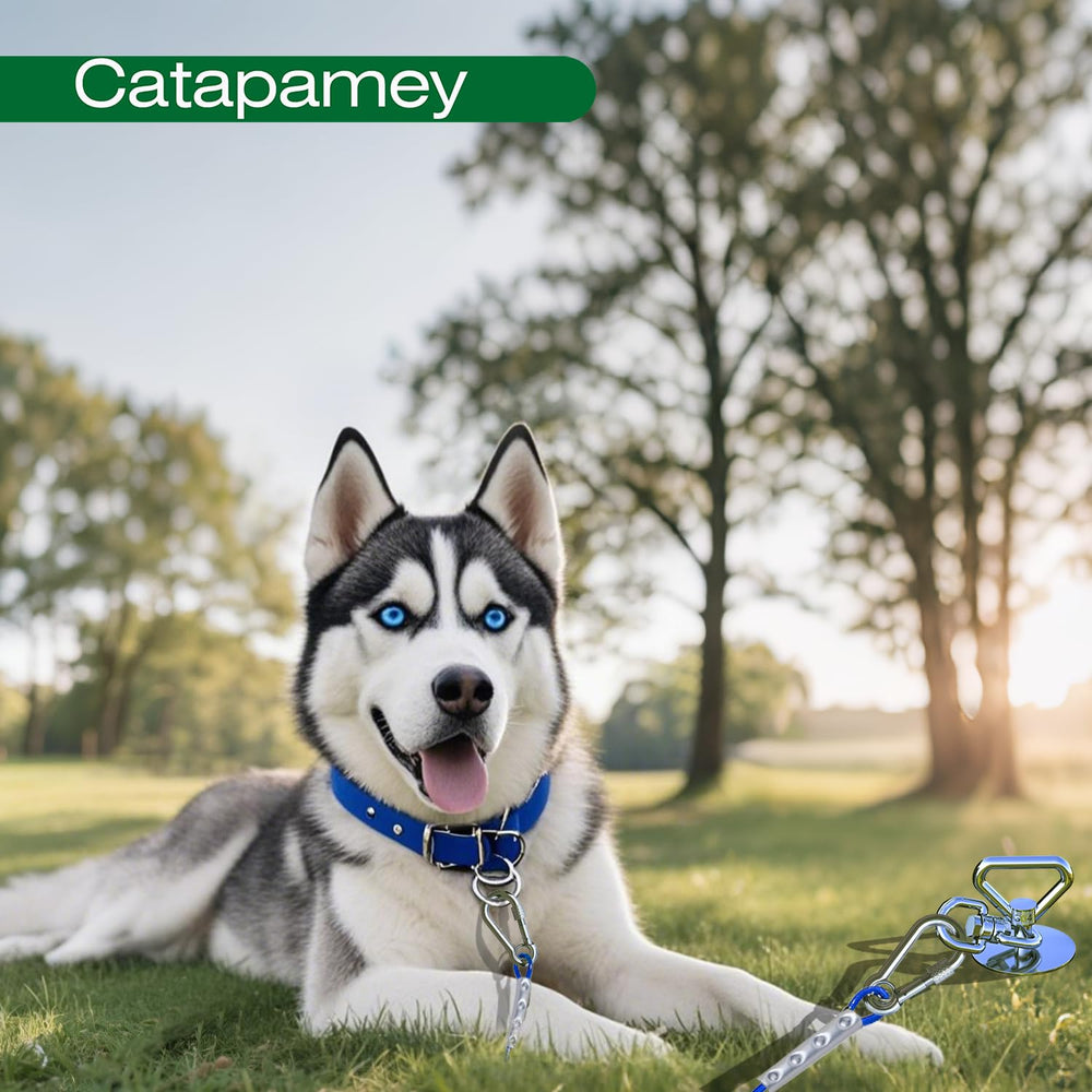 catapamey boîte du kit montrant piquet, câbles et accessoire manuel