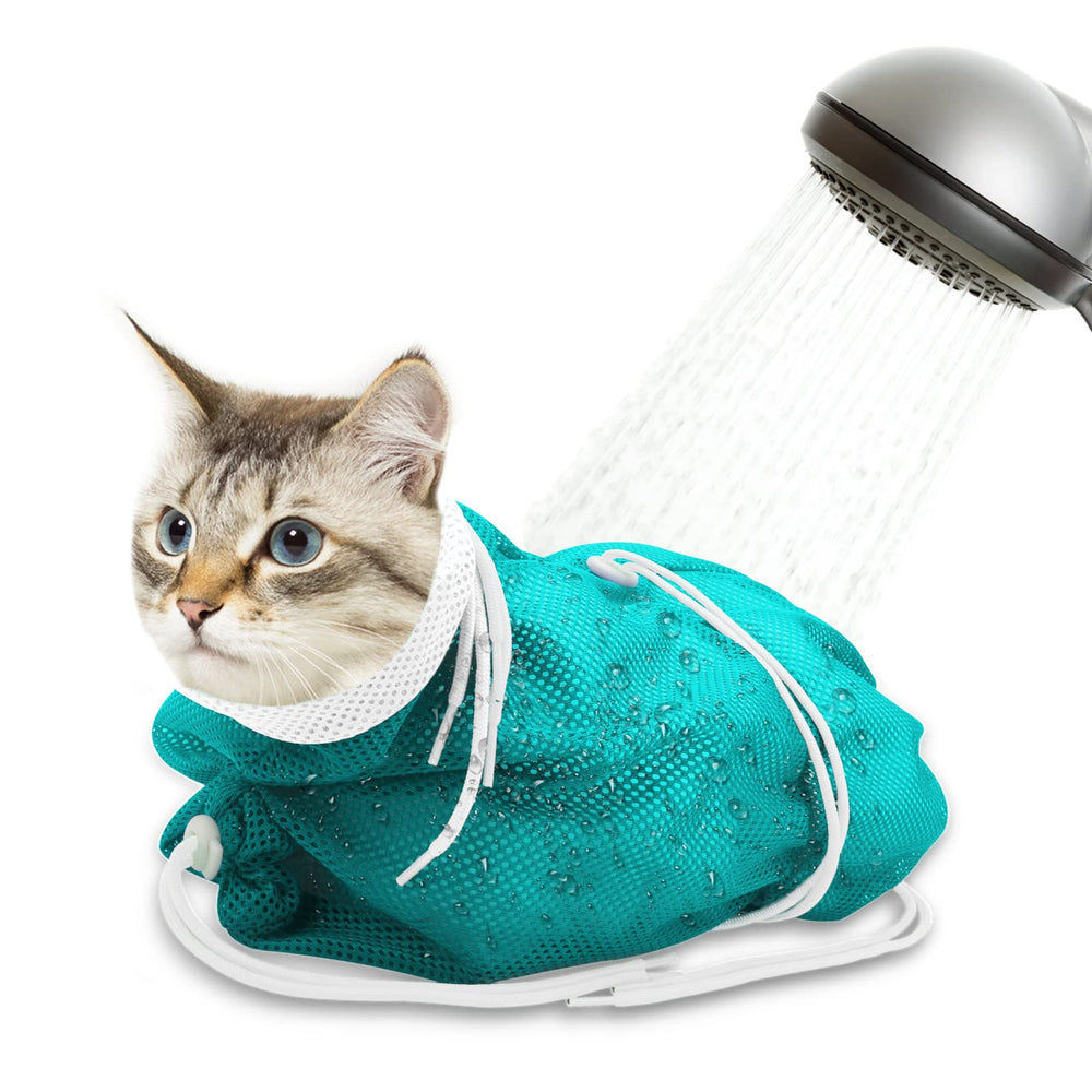 Catcan sac de bain vue avant montrant maintien sécurisé et protection