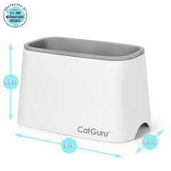 CatGuru insert en silicone amovible pour retenir poussière et résidus