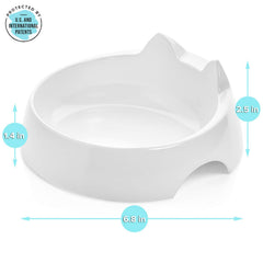 CatGuru gros plan de la texture de mélamine durable et sans BPA bénéfique