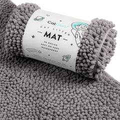 CatGuru tapis face avant XXL montrant couverture et protection du sol