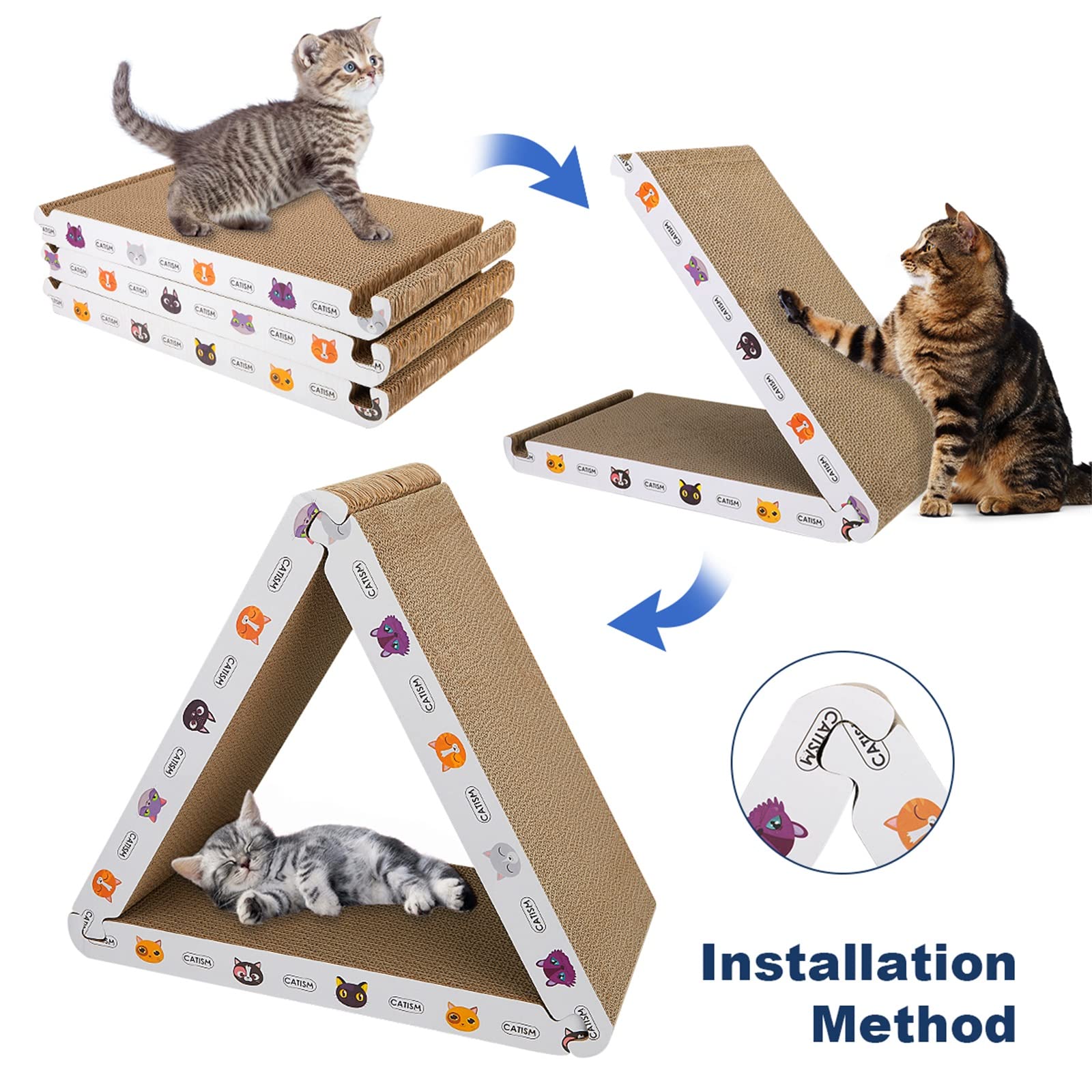 CATISM comparaison taille avec main, dimensions compactes et pratiques