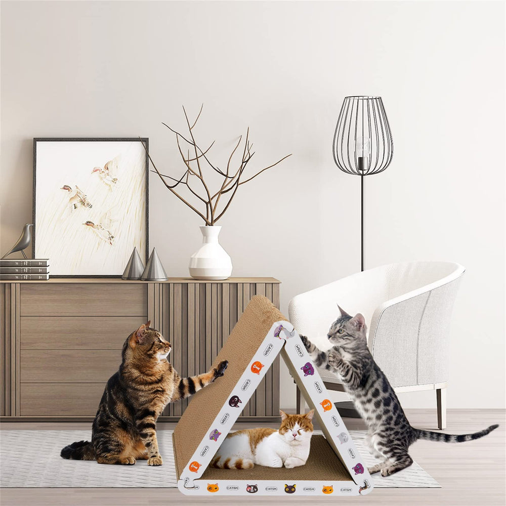 CATISM pack de trois empilés, rangement pliable et gain de place
