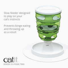 Catit Food Tree base large offrant stabilité et prévention du basculement