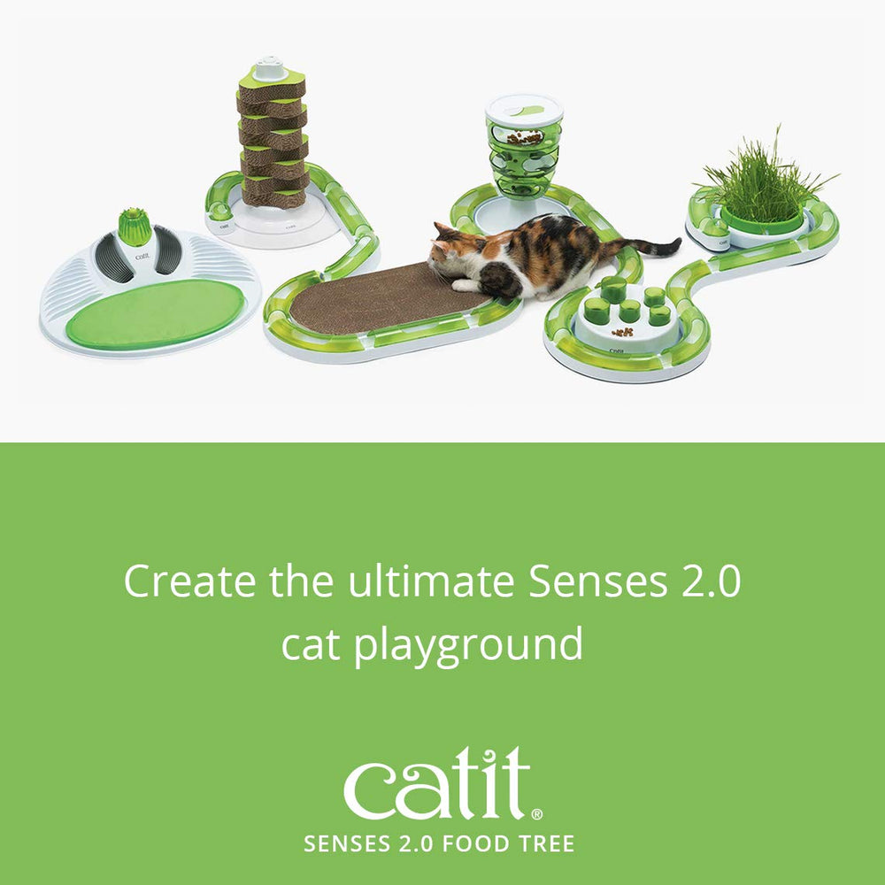 Catit Food Tree plastique sans BPA robuste pour une utilisation sûre