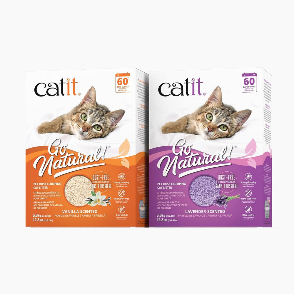 Catit gros plan sur la texture granulée montrant absorption efficace