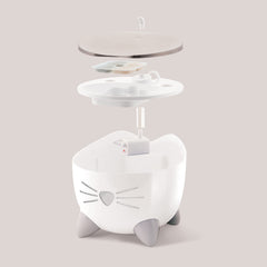 Catit PIXI bec en arche en fonctionnement, arc d'eau attractif pour chat