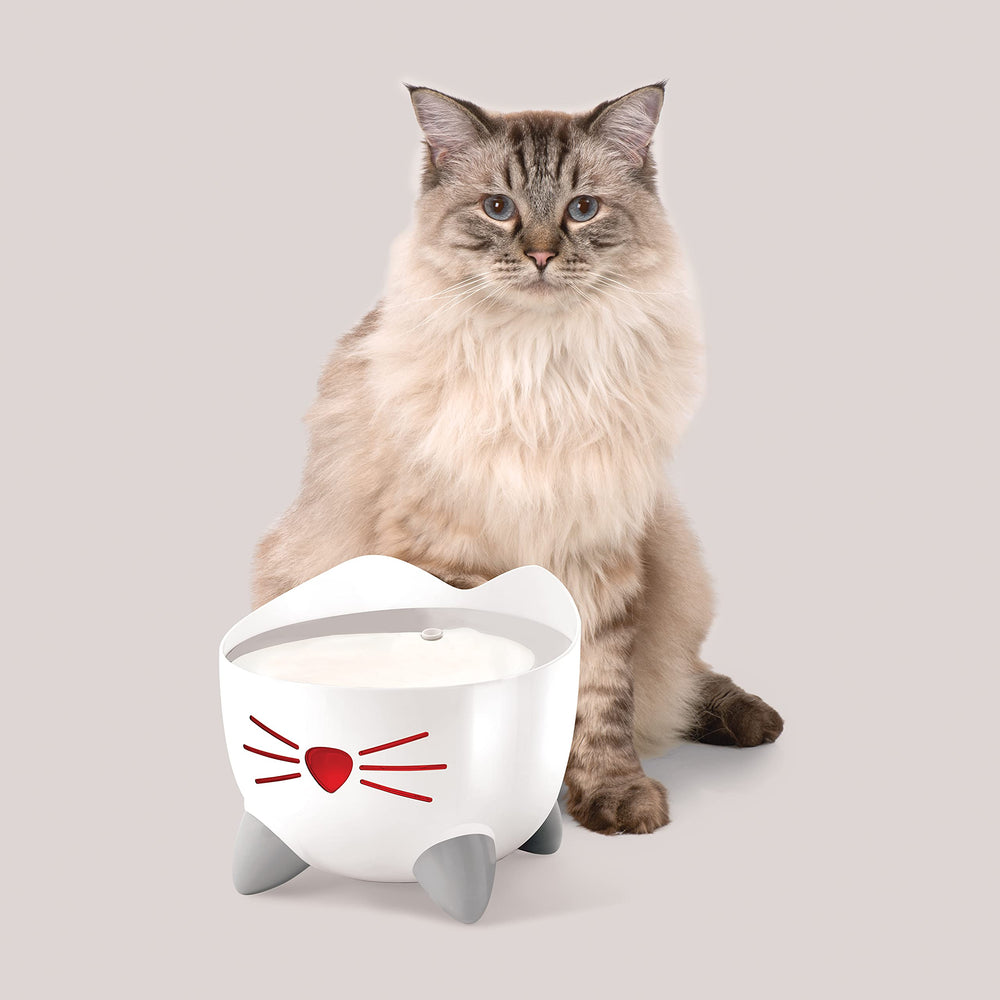 Catit PIXI pompe suspendue visible, fonctionnement silencieux et stable