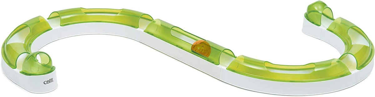 Catit packaging du Play Circuit montrant contenu et bénéfice modularité