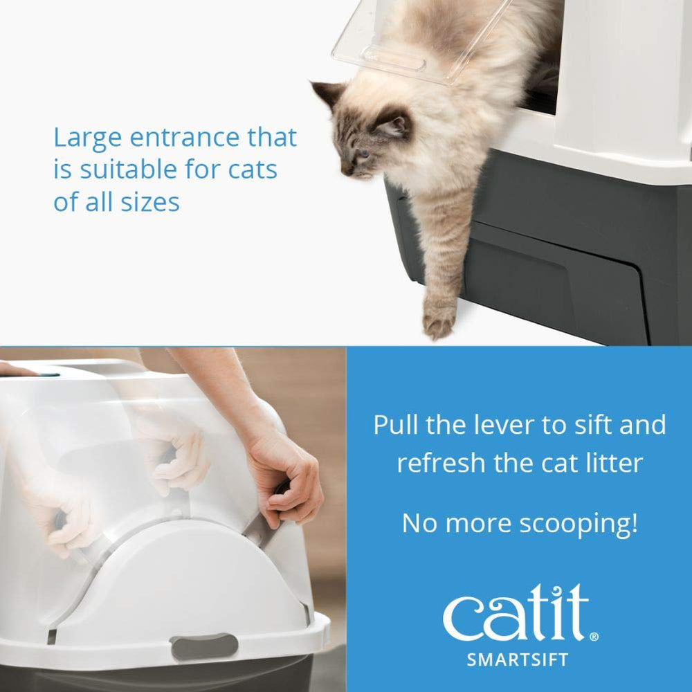 Catit Smartsift porte battante détail offrant entrée confortable et intimité