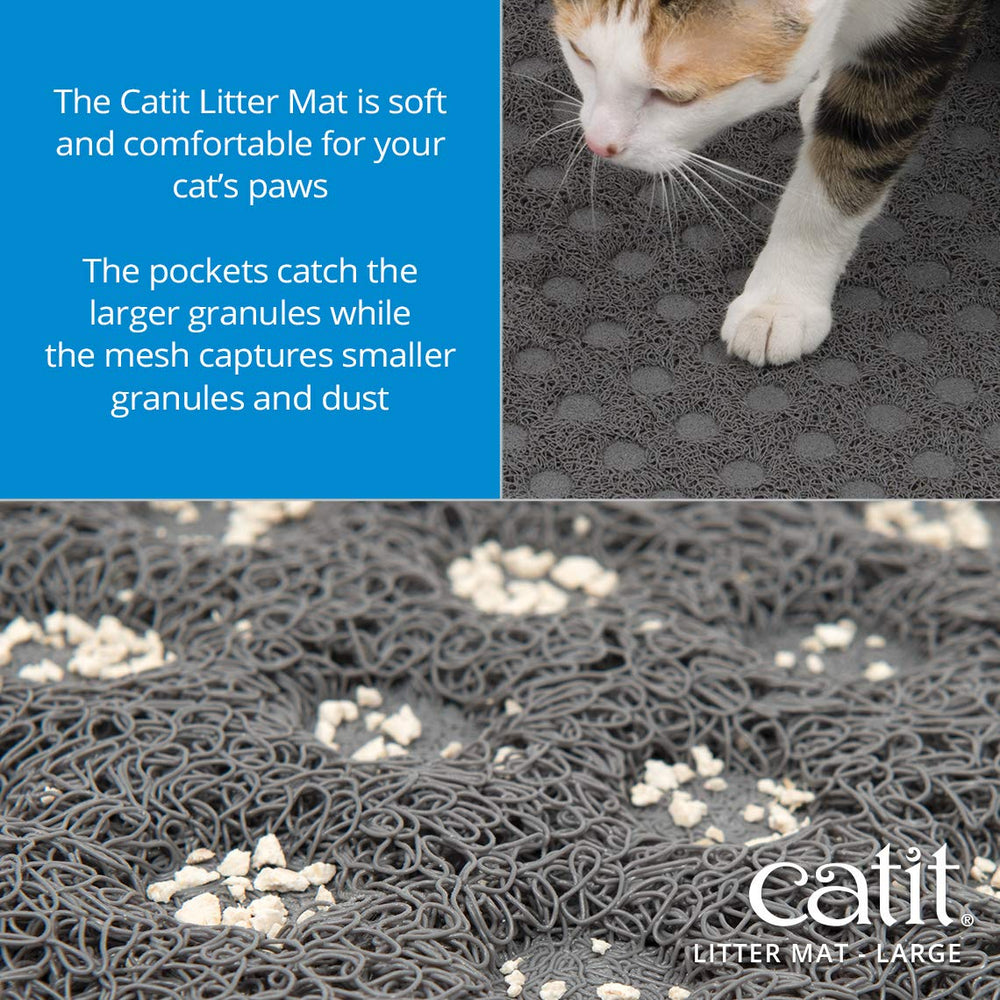 Catit gros plan texture retient efficacement les granulés