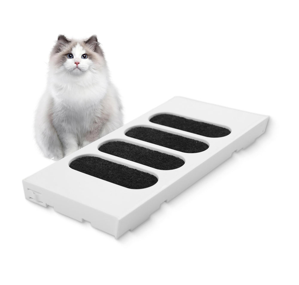 CATLINK boîte filtre face avant montrant la forme compacte et réduction d'odeurs