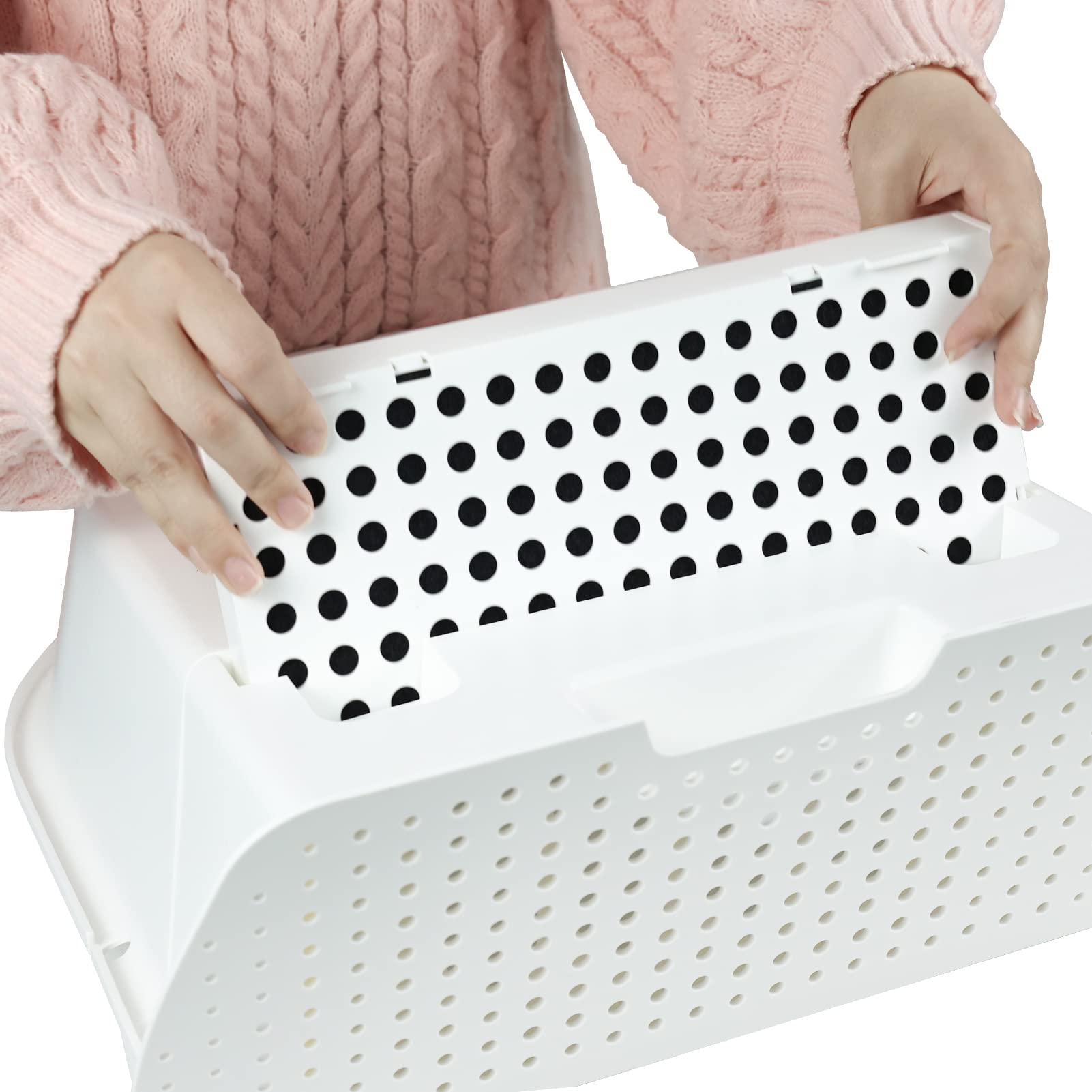 CATLINK gros plan des deux filtres pour capture efficace des odeurs