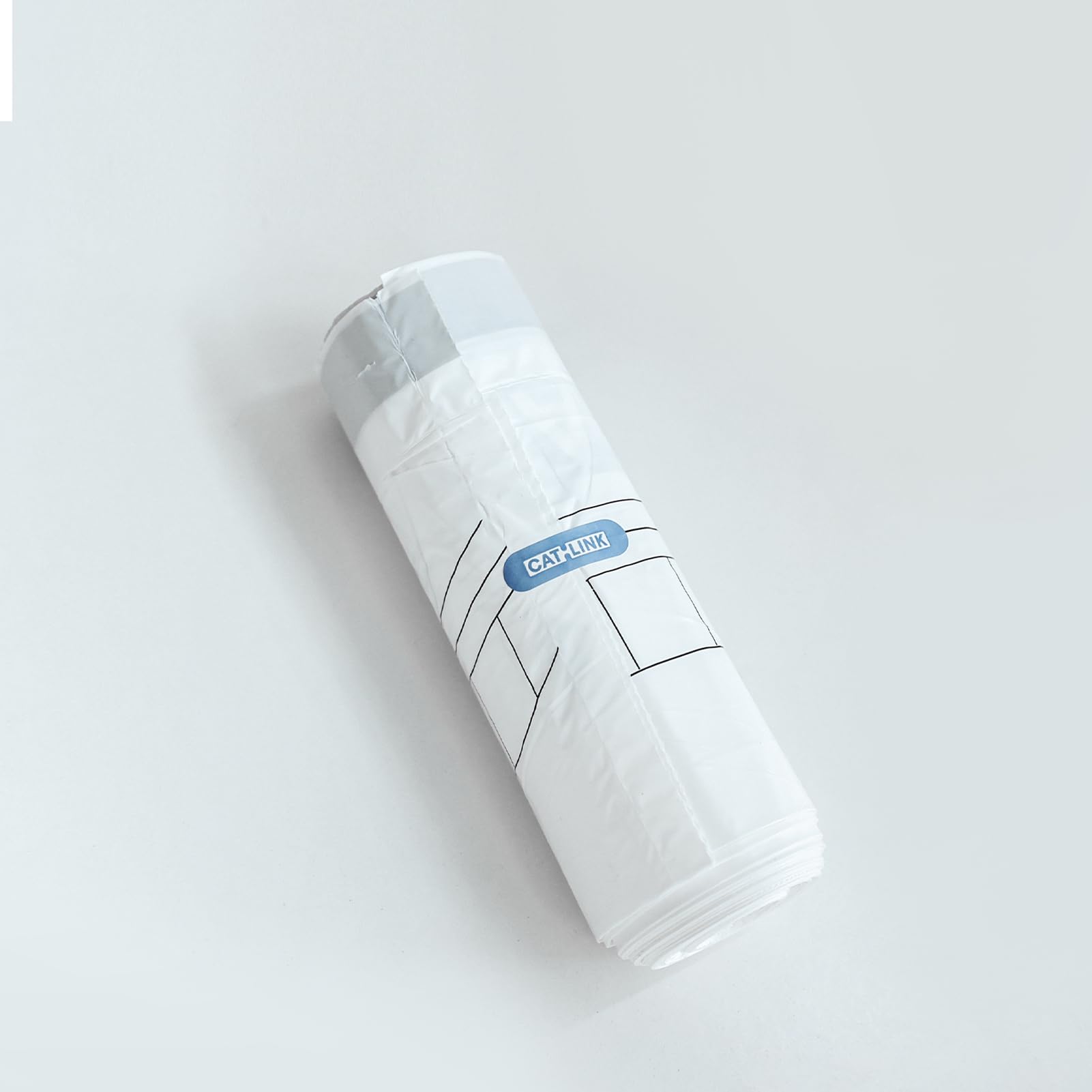 CATLINK deux rouleaux empilés montrant total 40 sacs pour stockage prolongé