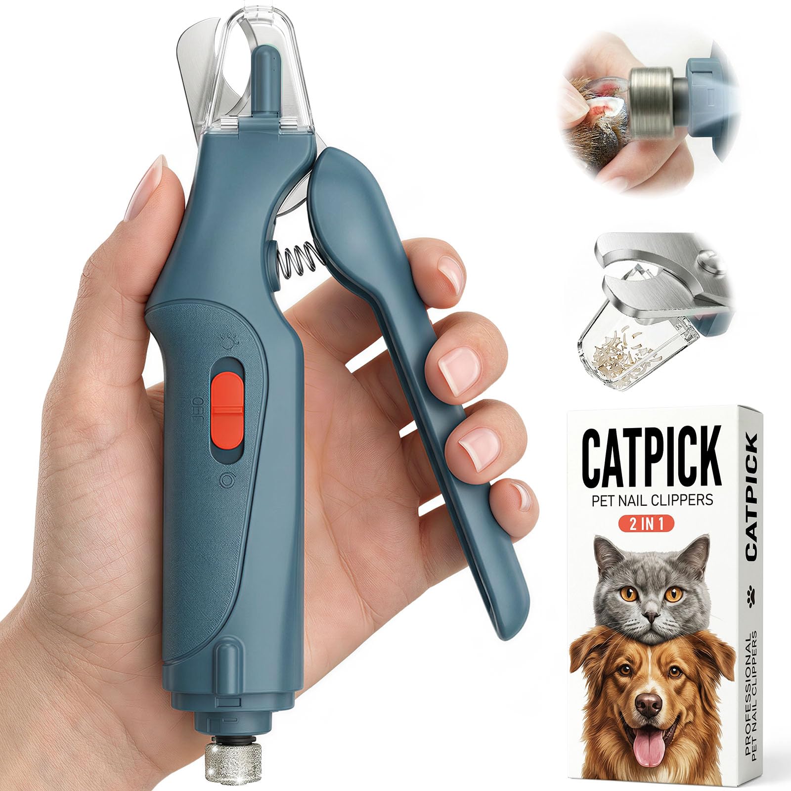 CATPICK face avant de l'appareil montrant design compact et usage polyvalent