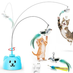 CATPICK vue avant du jouet montrant l'ensemble prêt à jouer