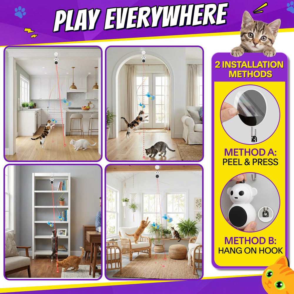 Catpick joy comparaison taille avec main montrant encombrement compact