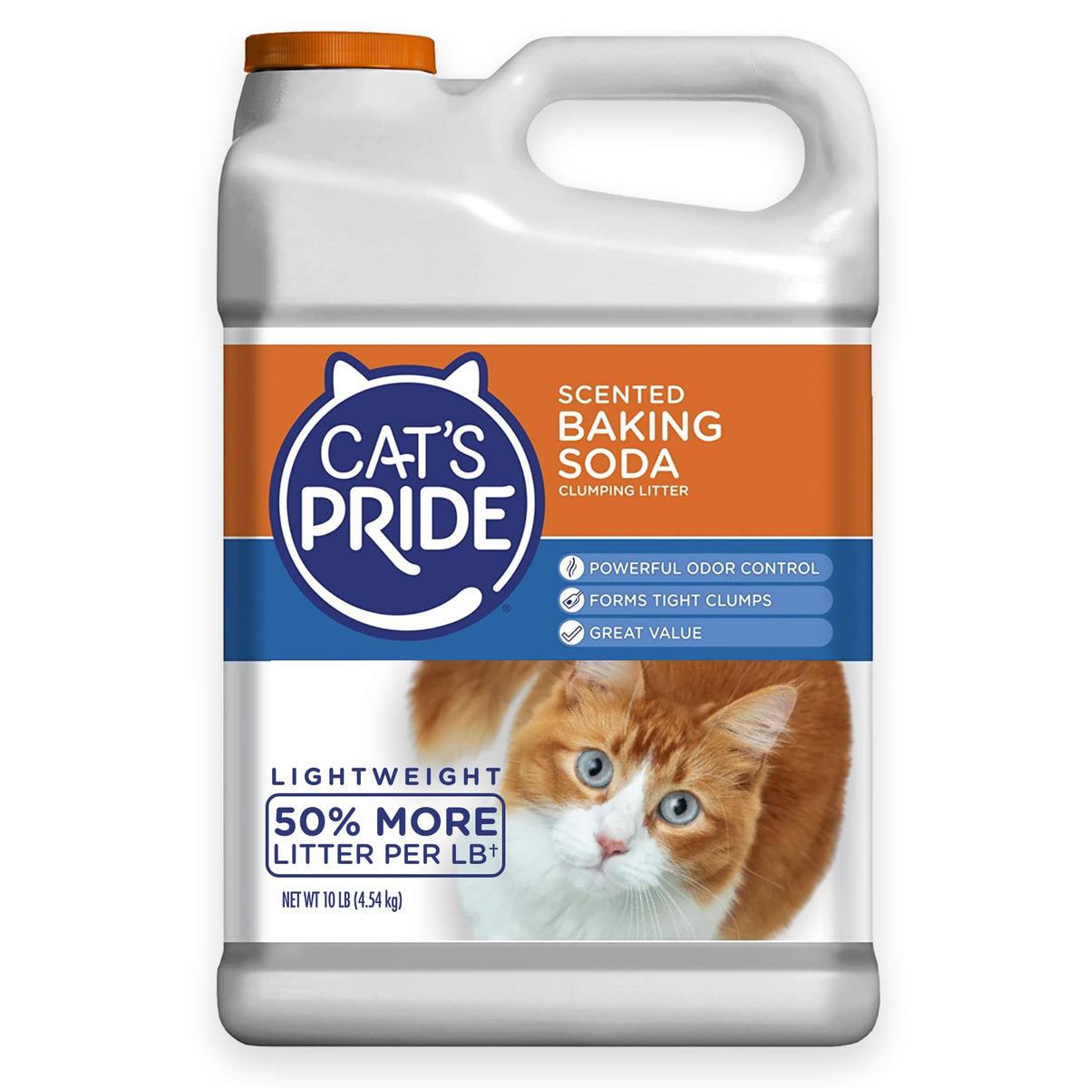 Cat's Pride bidon devant montrant le format pratique et l'étiquette