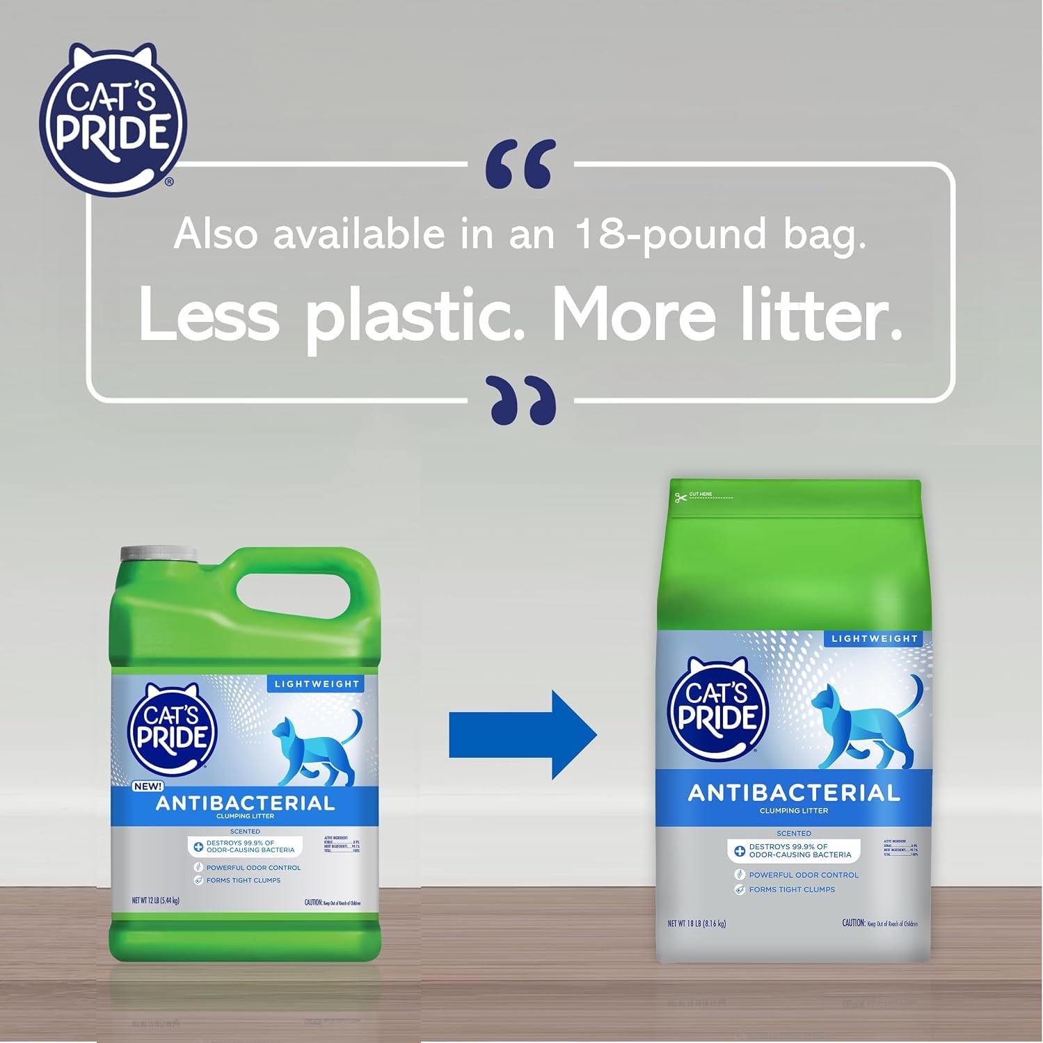 Cat's Pride visuel donation Litter for Good montrant soutien aux refuges