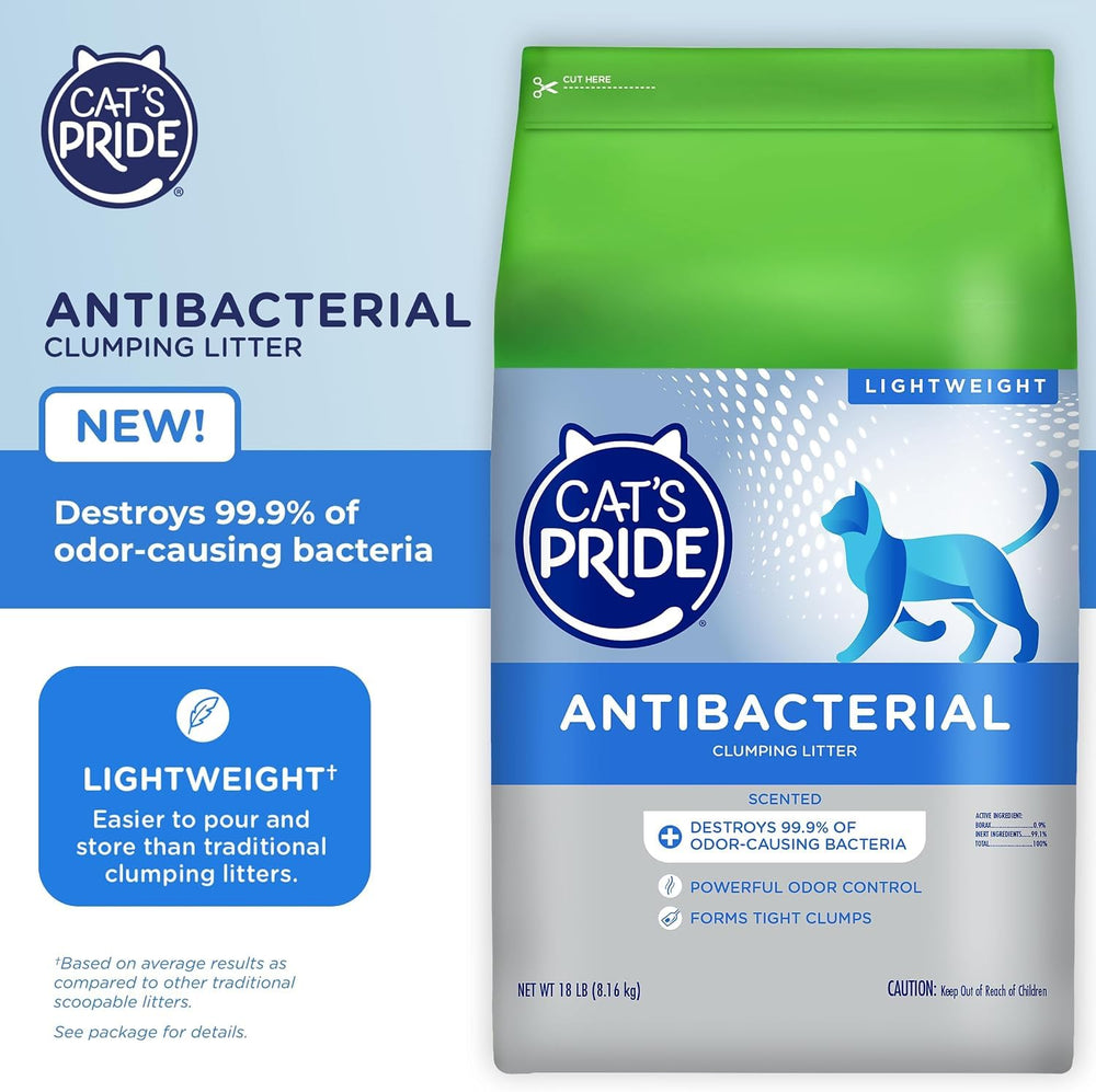 Cat's Pride gros plan des granulés illustrant texture et absorption efficace