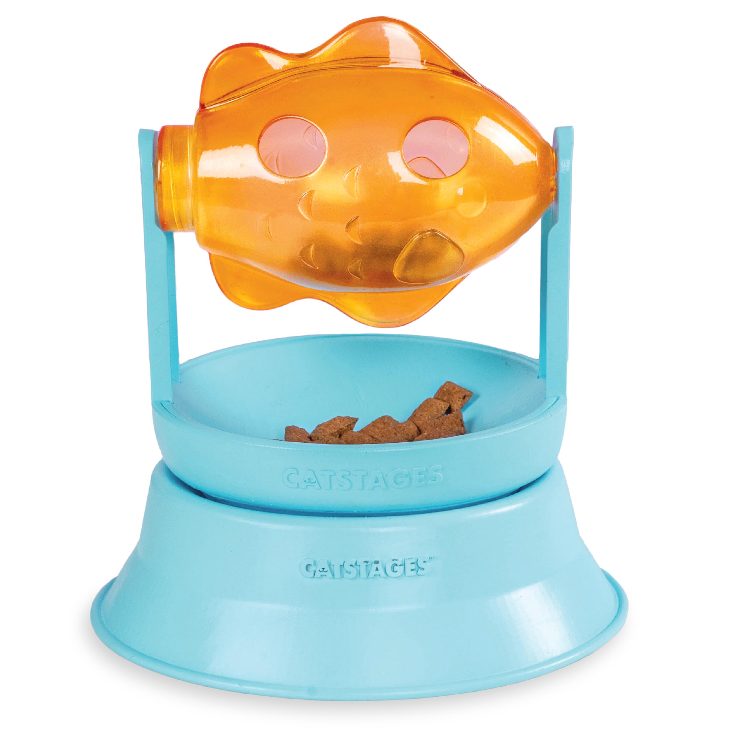 Catstages emballage avant montrant produit et dimensions, facilite choix
