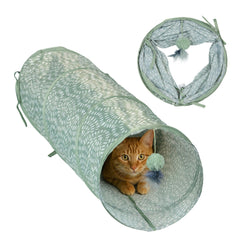 Catstages tunnel face avant montrant l'ouverture pour jeu et repos