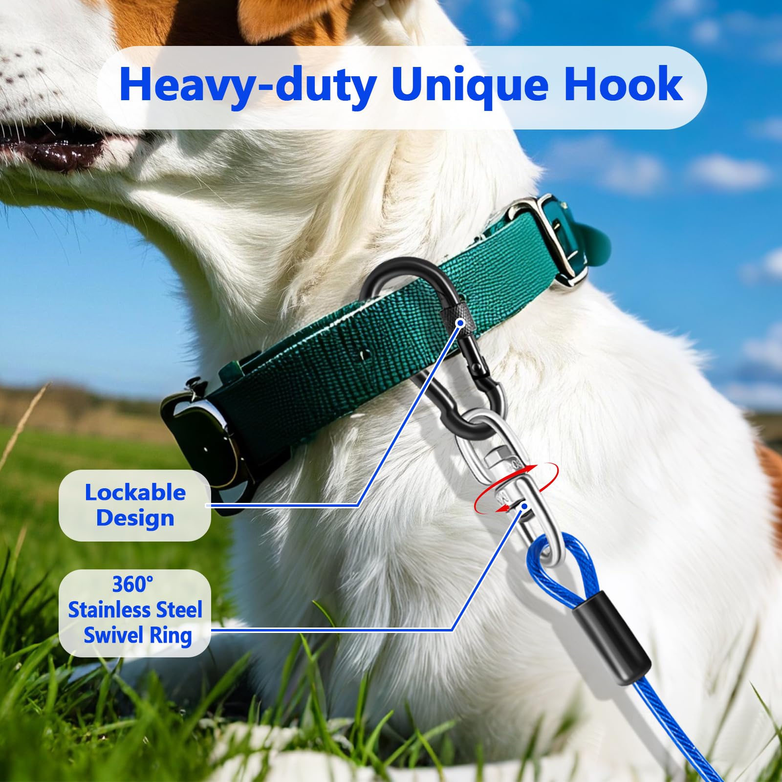 cawhulf zoom gaine PVC anti-morsure protégeant le câble