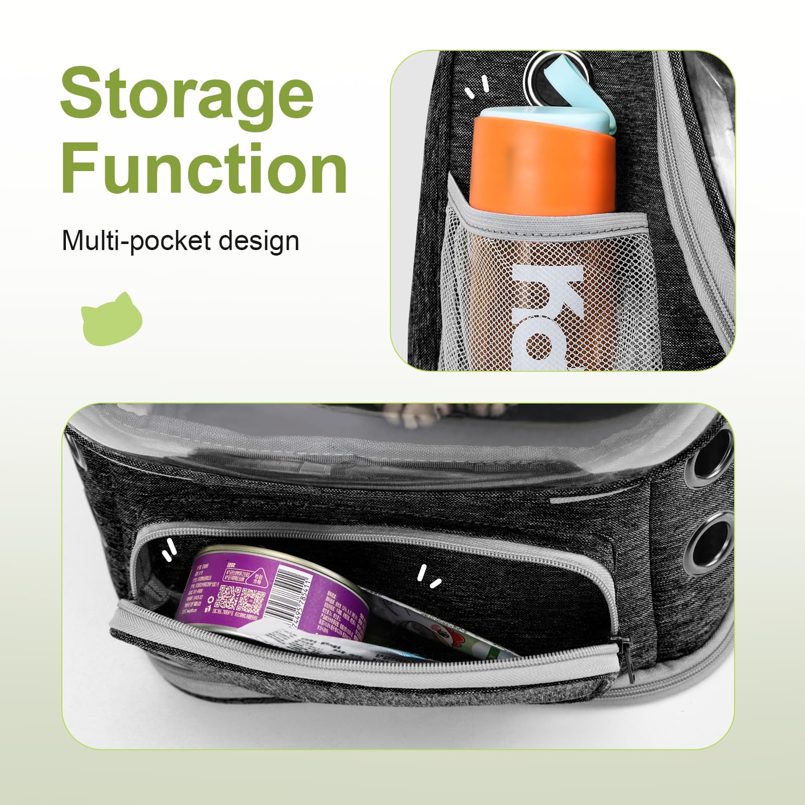 Cawypety sac plié pour rangement compact et gain de place