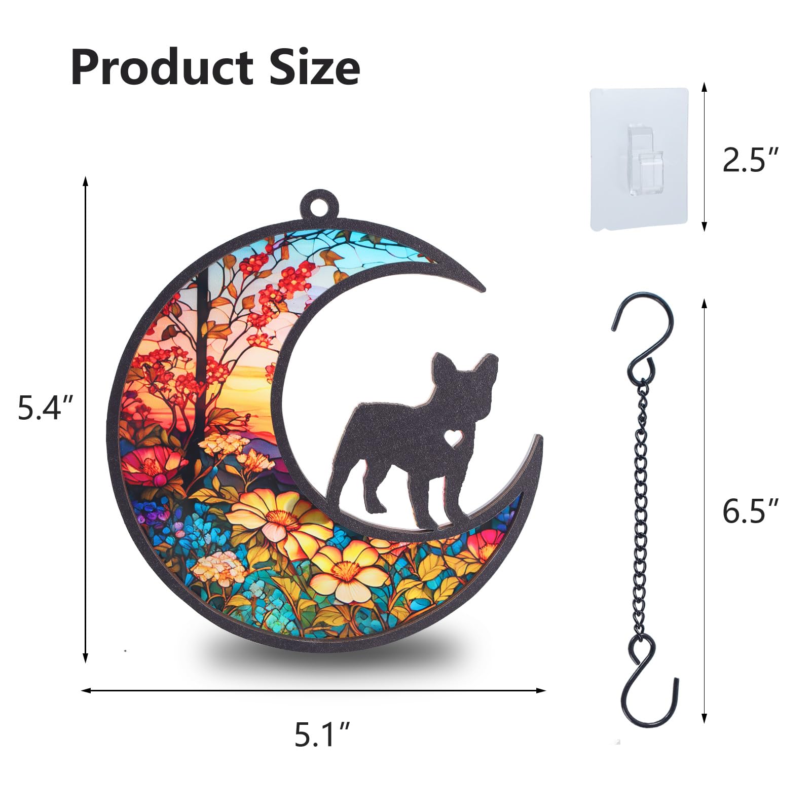 CCiaga suncatcher à la fenêtre, crée halo lumineux réconfortant