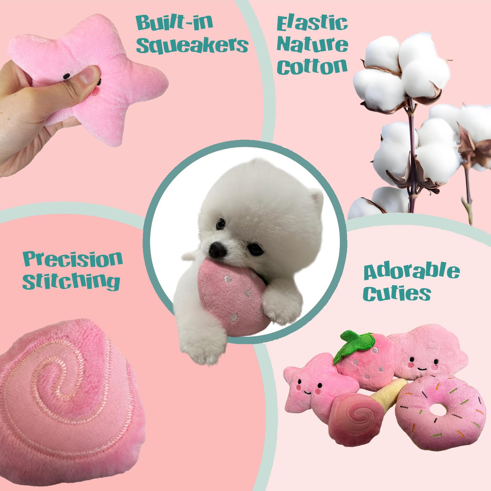 Cdyzqikm peluche sifflante lors d’un jeu stimulant l’attention