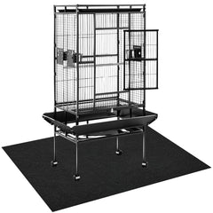CebraBounze tapis sous-cage vue d’ensemble protège le sol efficacement