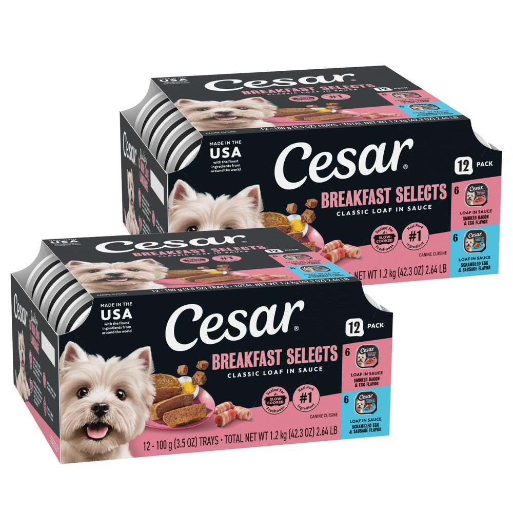 Cesar face avant du plateau montrant l’étiquette et l’appétence