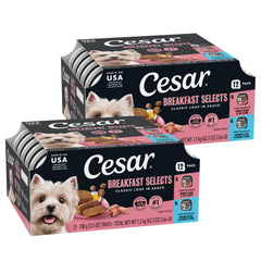 Cesar face avant du plateau montrant l’étiquette et l’appétence