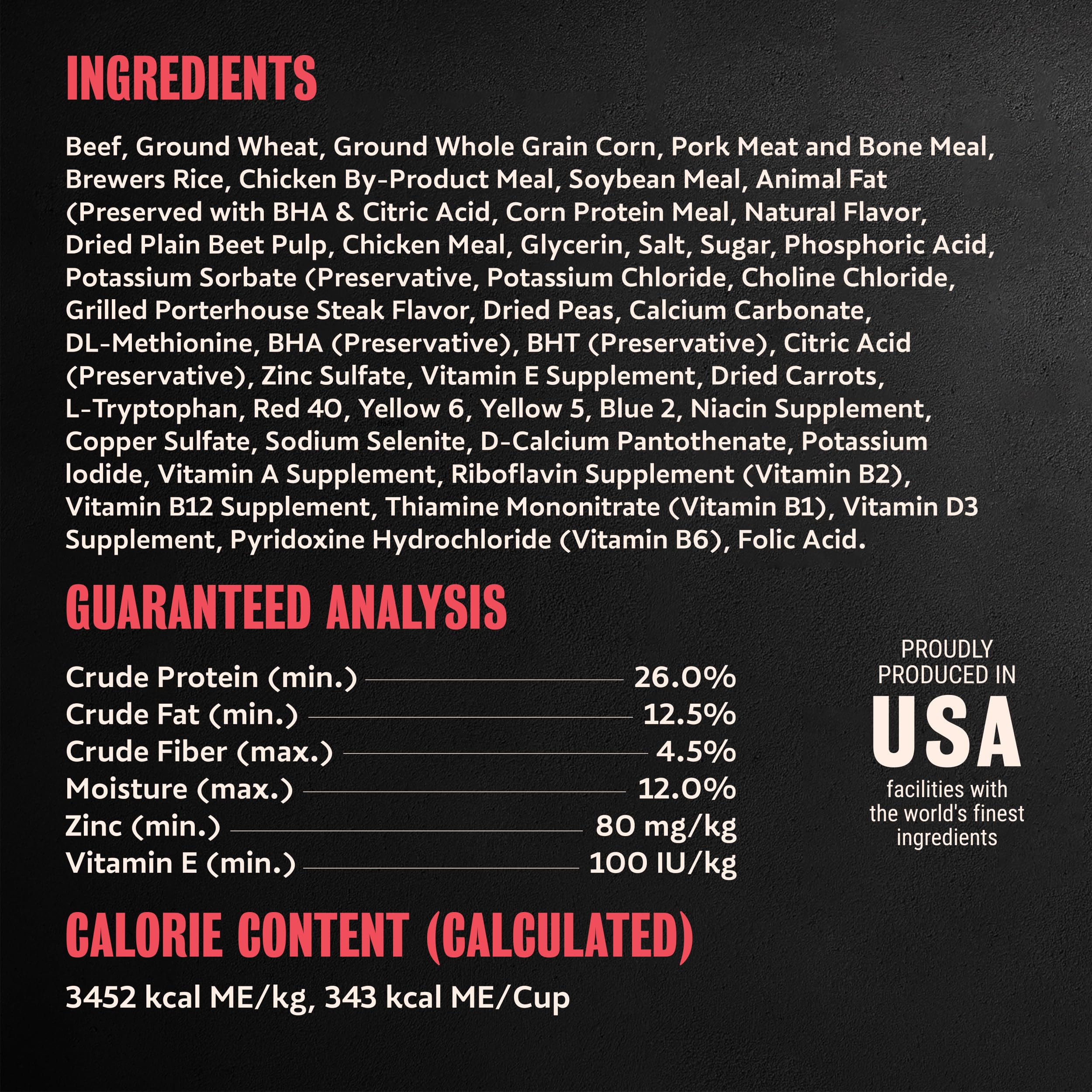 Cesar comparaison taille de croquette dans la main, adaptée aux petites mâchoires