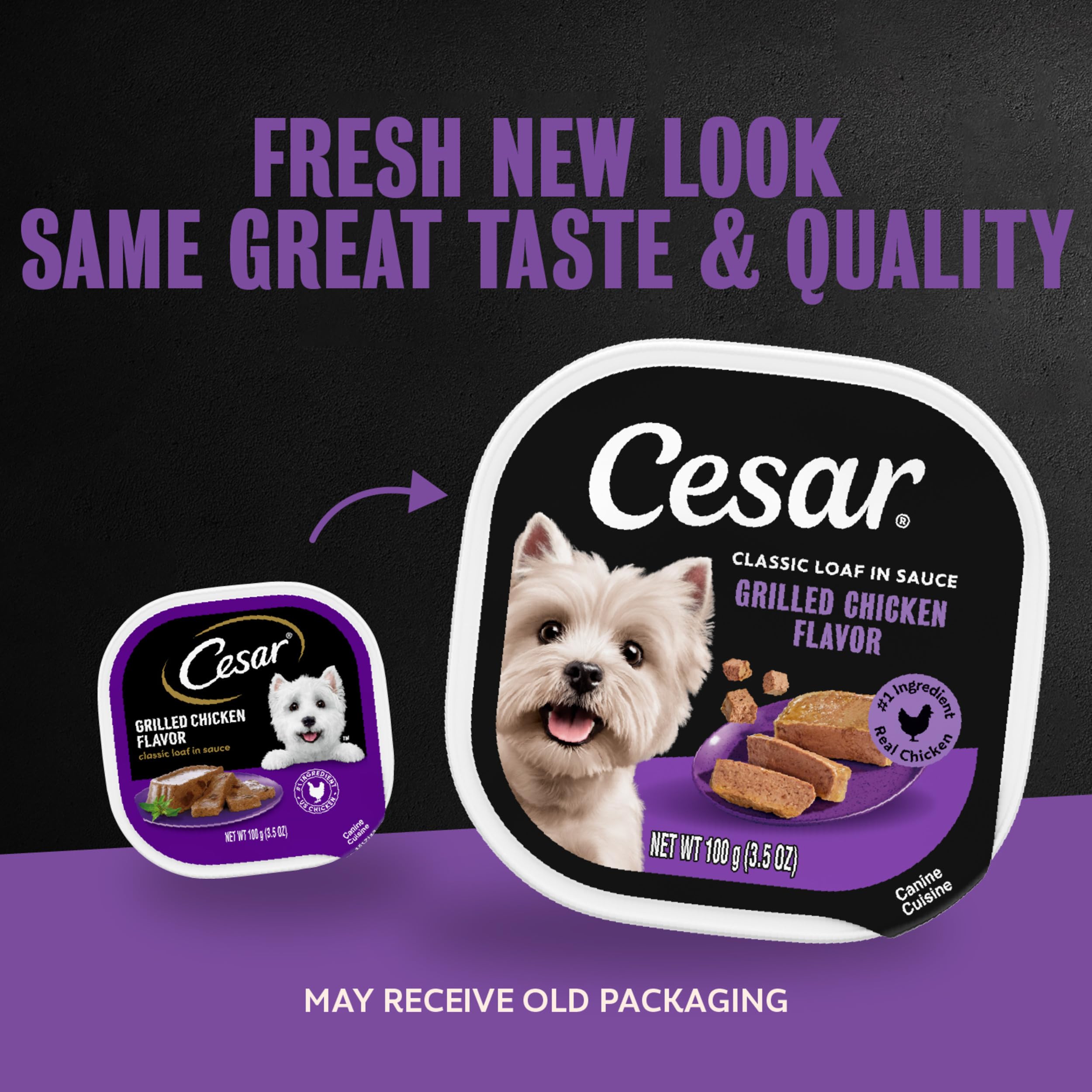 Cesar gros plan texture loaf tendre et sauce appétente