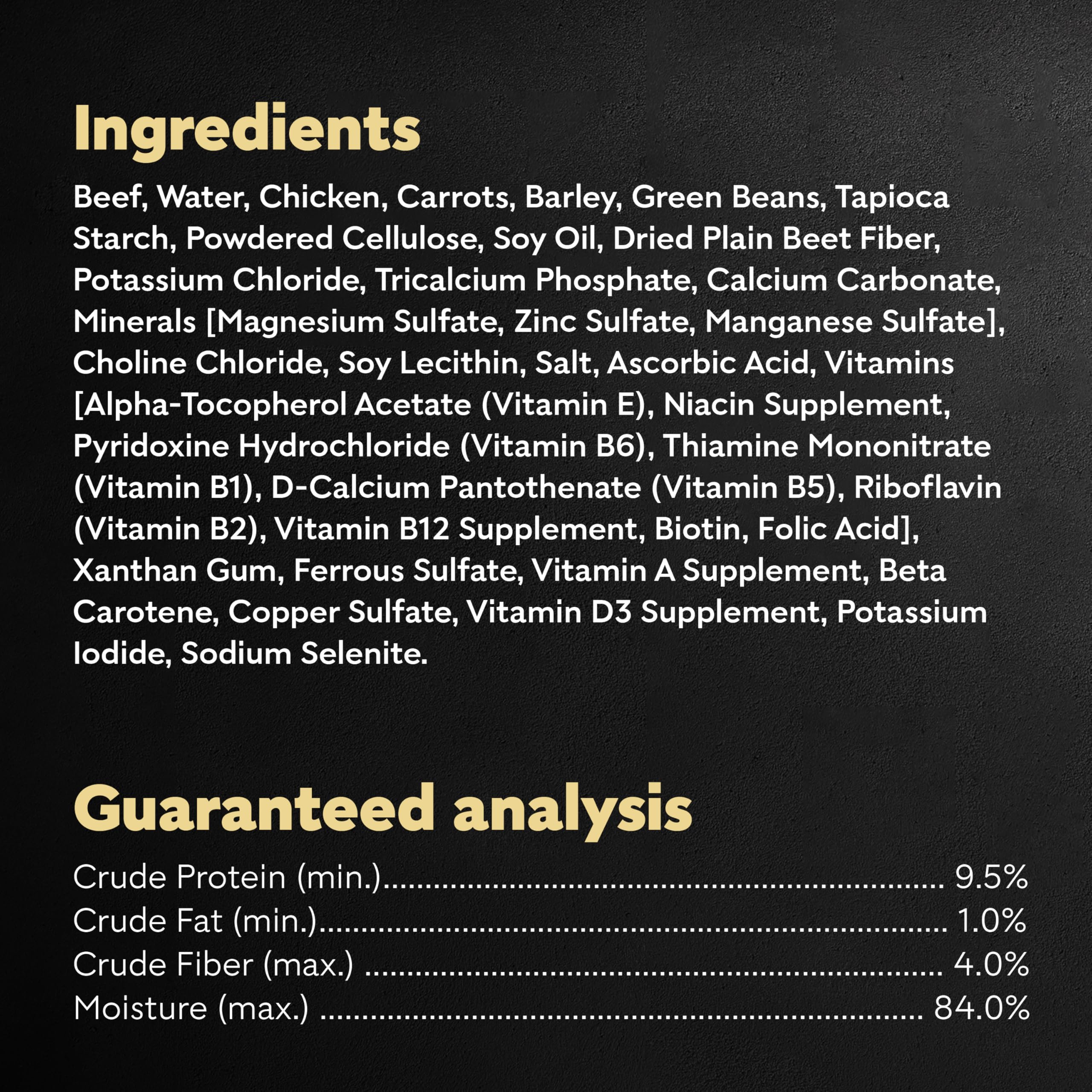 Cesar étiquette nutrition zoom sur ingrédients clés, transparence nutritionnelle