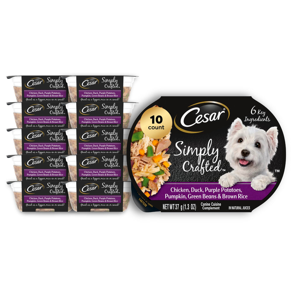 Cesar pot ouvert face montrant portion pratique et service rapide