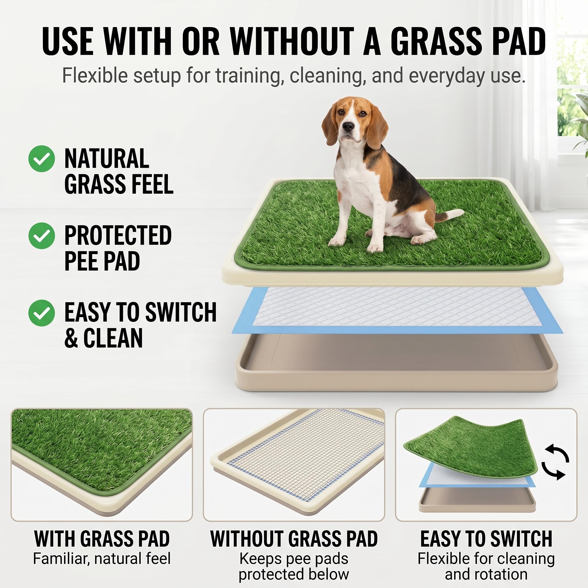 CH24Globall plateau en usage dans appartement, solution discrète pour urgence sortie