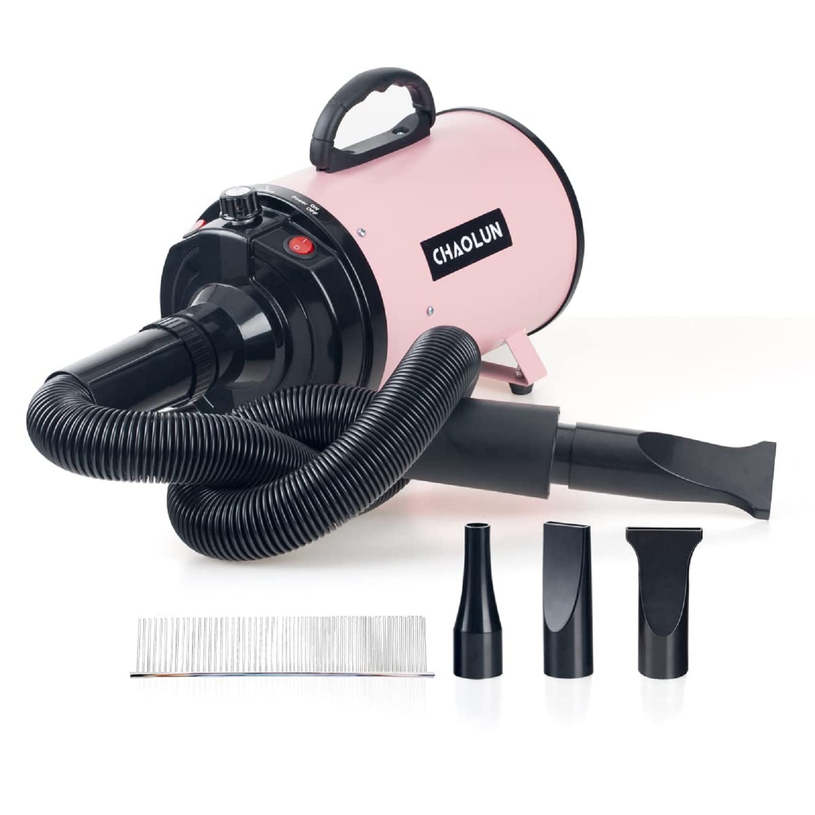CHAOLUN vue frontale de l'appareil rose montrant design robuste et puissance