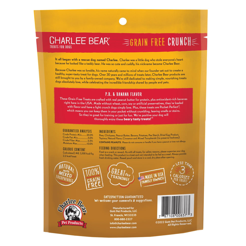 Charlee Bear deux sachets côte à côte montrant la double réserve pratique