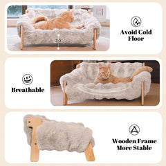 CHEERHOME PETS chat détendu sur le canapé, confort et suspension