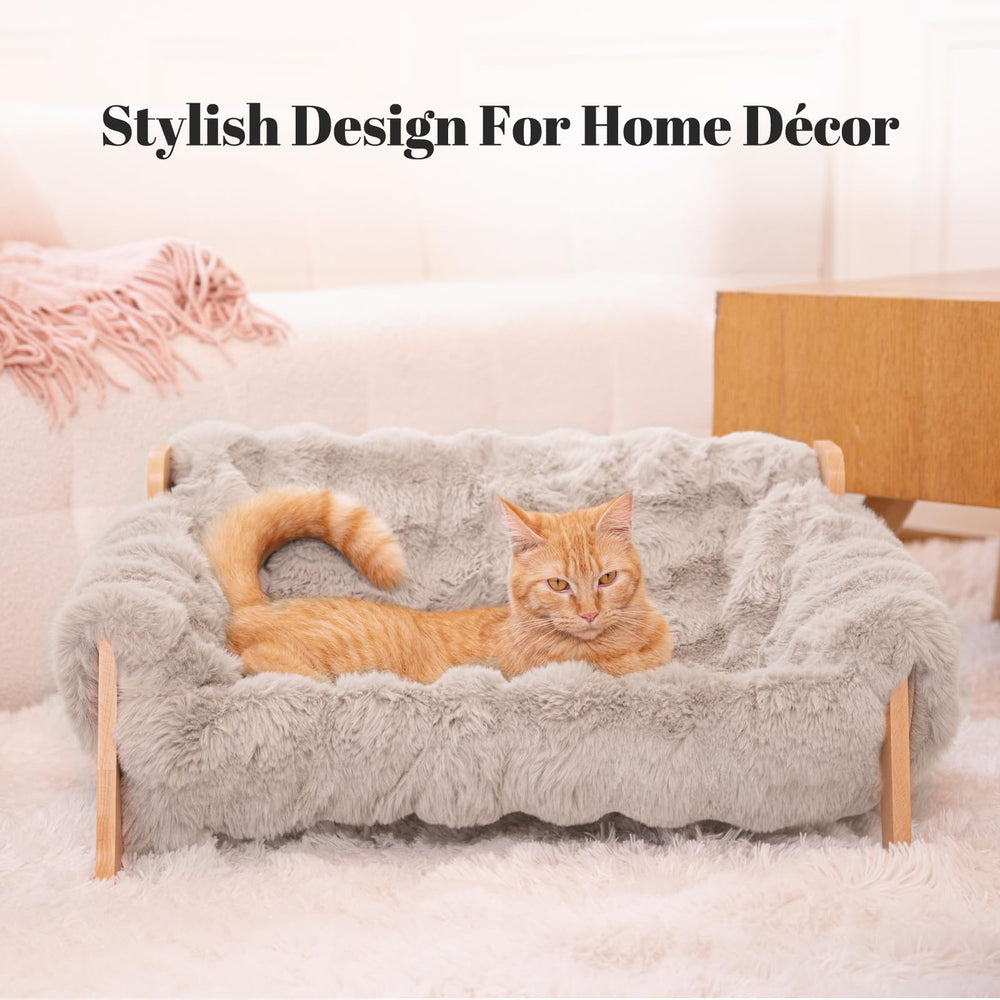 CHEERHOME PETS gros plan du coussin détachable, lavable et moelleux