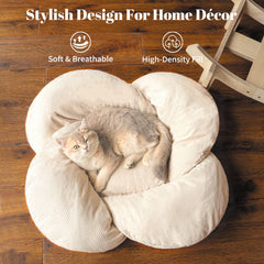 CHEERHOME PETS gros plan pétales en tissu respirant pour repos confortable